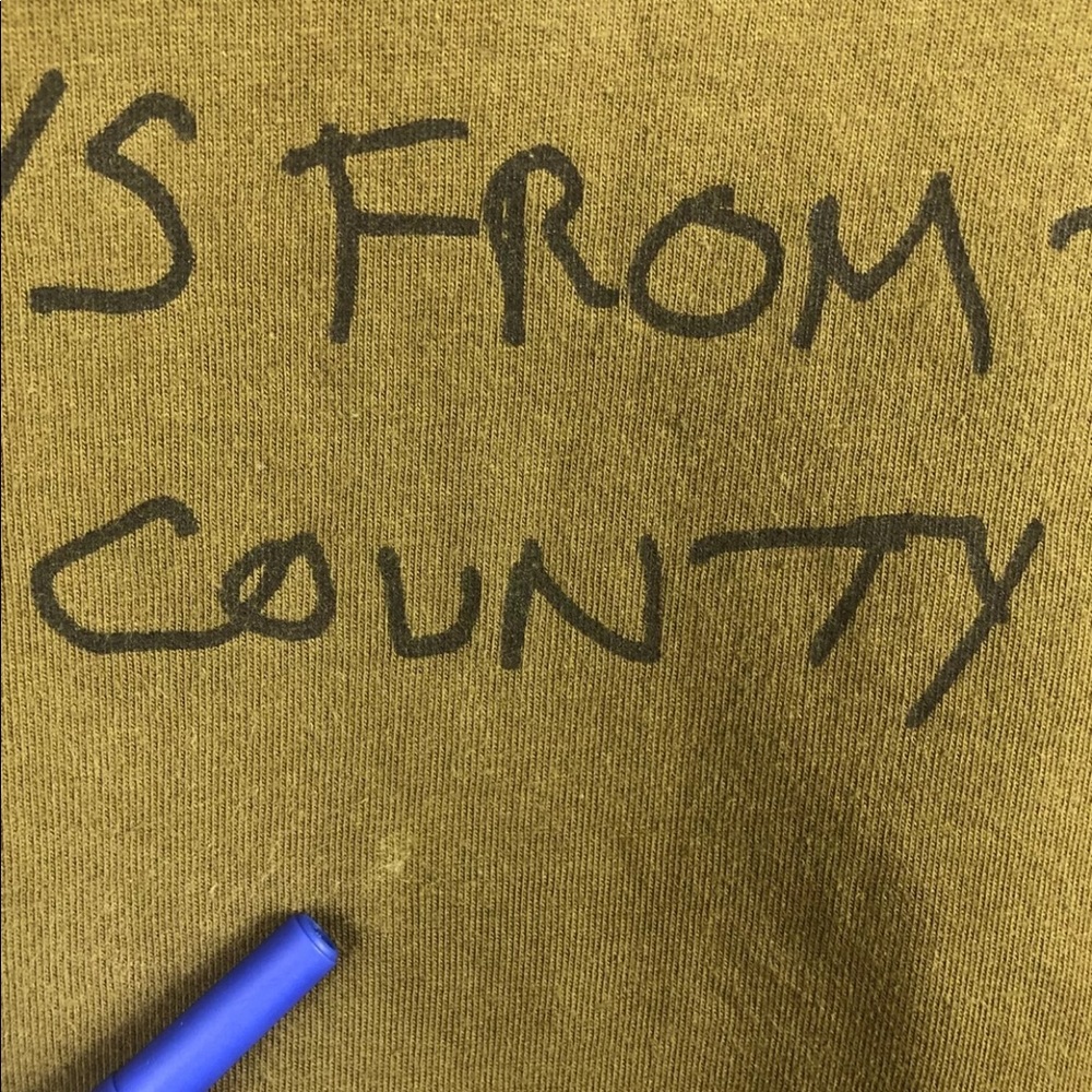 The Pogues Shane McGowan Supreme Army Grn T-Shirt - Picture 10 of 10